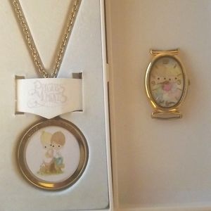 Precious Moments Watch Pendant & 30th Anniversa…